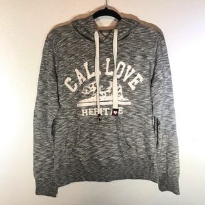 Reflex Cali Love Heritage Grey hoodie